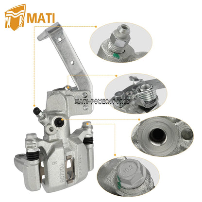 Rear Right Brake Caliper & Ceramic Brake Pads for Honda Big Red 700 MUV700 09-13