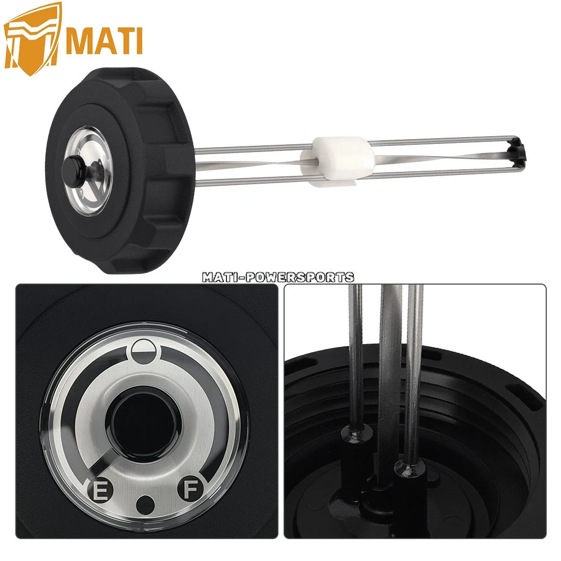 3.5" Fuel Tank Cap with Gauge for Scag Turf Tiger 482497 483788