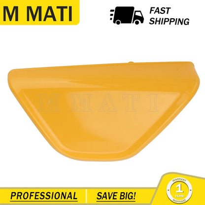 Yellow AirBox Left Side Cover For Honda Z50A 1972-1978 83640-130-640ZA