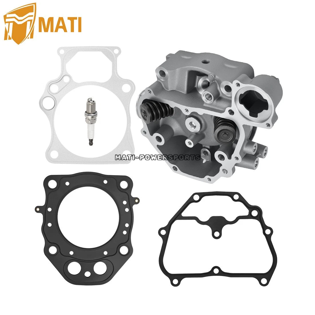 Cylinder Head & Valves Top End Gaskets for Honda Rancher 420 TRX420 2009-2024 12200-HP7-A01 12200-HP7-A00 12315-HR0-F01