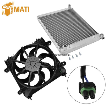 Fan-Assembly & Radiator for Polaris 570 900 1000 Crew XP 2013-2025 2411816