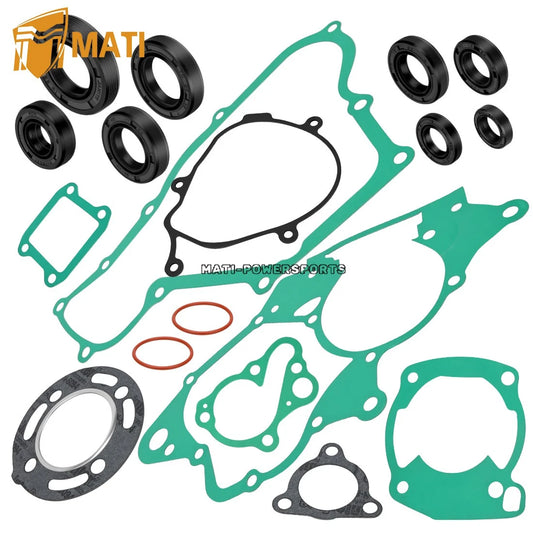Engine Top & Bottom End Gasket & Oil Seal Kit Honda CR80R 1986-1991 12191-GC4-308