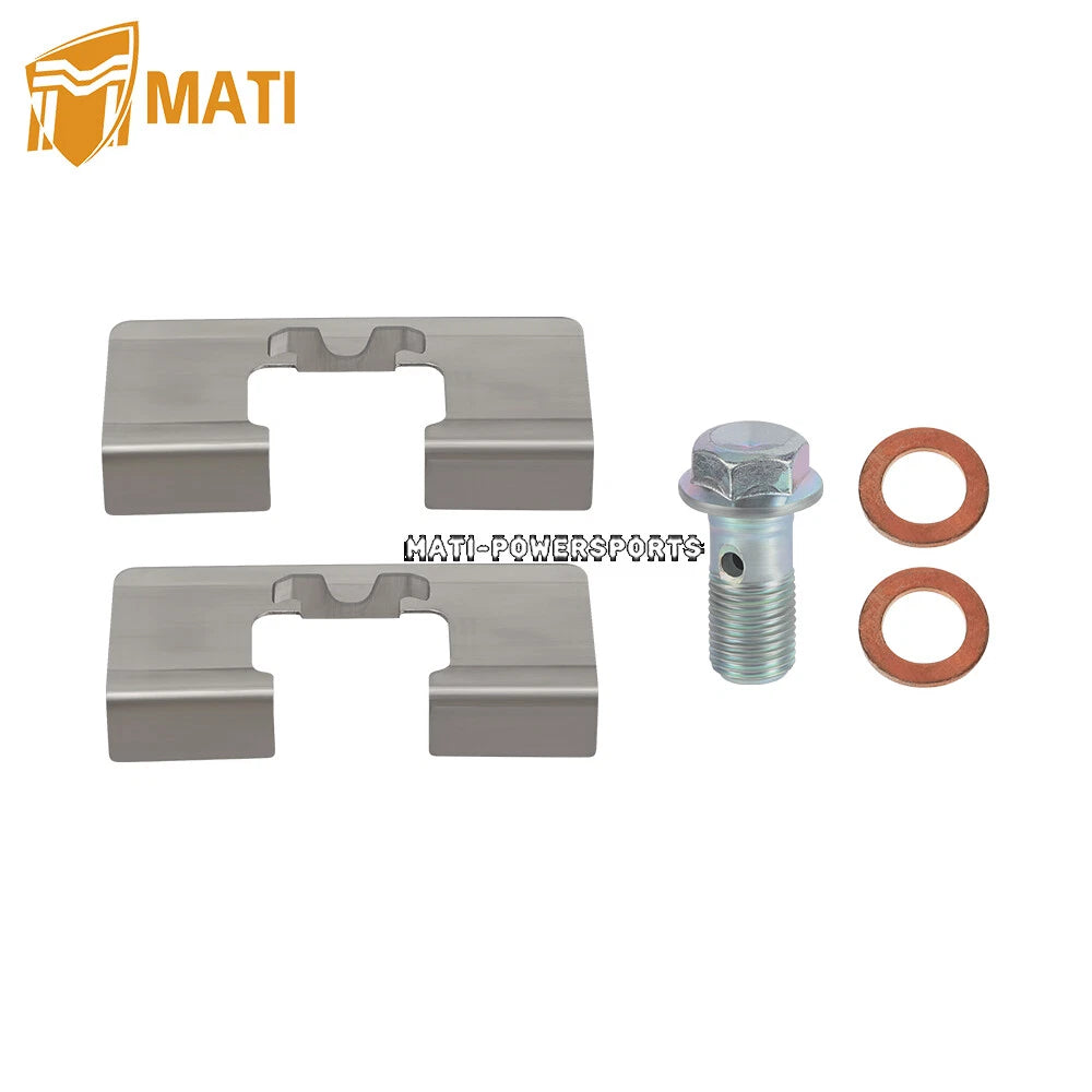 Rear Left Brake Caliper & Ceramic Brake Pads for Honda Big Red 700 MUV700 09-13