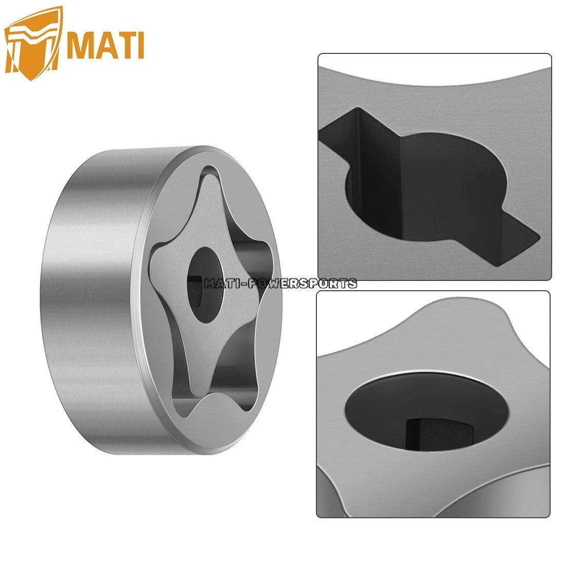 Oil Pump Rotor Set for Suzuki/Kawasaki DR-Z400 QuadSport 400 LT-Z400 KFX400 KLX400 2000-2024