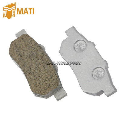 Rear Left Brake Caliper & Ceramic Brake Pads for Honda Big Red 700 MUV700 09-13