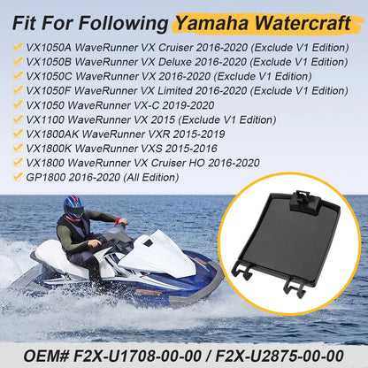 Glove Box Hatch & Lock Assy For Yamaha VX1050 A/B/C/F VX1800 K/AK GP1800 VX1100 F2X-U1708-00-00