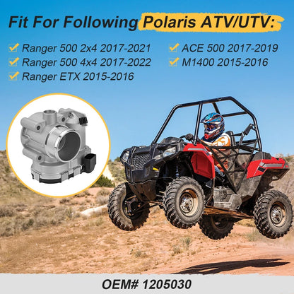 40mm Throttle Body For Polaris Ranger 500 ETX ACE 500 M1400 2015-2022 1205030