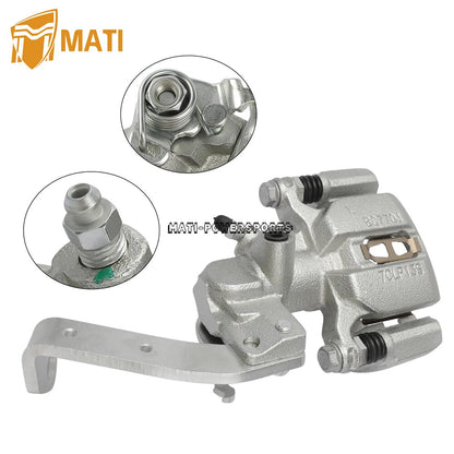 Rear Left Brake Caliper & Ceramic Brake Pads for Honda Big Red 700 MUV700 09-13