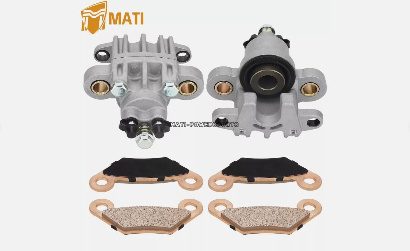 Front Rear Left & Right Brake Calipers for John Deere Gator HPX 4x4 Gator TX 4x2 VGA12134